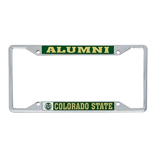 Alumni Desert Cactus Colorado State University CSU Rams NCAA Metal License Plate Frame for Front Back of Car Officially Licensed Alumni Desert Cactus Colorado State University CSU Rams NCAA Metal License Plate Frame for Front Back of Car Officially Licensed
